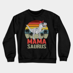 Vintage Mamasaurus Dinosaur Crewneck Sweatshirt